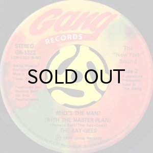 画像2: THE KAY-GEES / MASTERPLAN b/w WHO'S THE MAN? (WITH THE MASTER PLAN) (45's) (2)