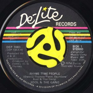 画像1: KOOL & THE GANG / RHYME TYME PEOPLE b/w FATHER FATHER (45's) (1)