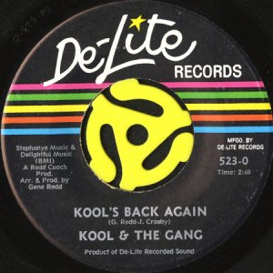 画像1: KOOL & THE GANG / KOOLS BACK AGAIN b/w THE GANGS BACK AGAIN (45's) (1)