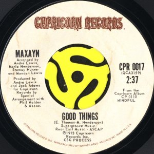 画像2: MAXAYN / CHECK OUT YOUR MIND b/w GOOD THINGS (45's) (2)