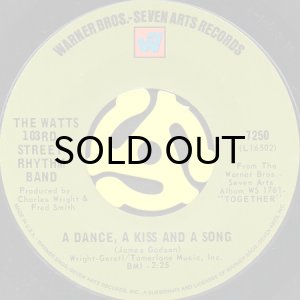 画像2: THE WATTS 103RD STREET RHYTHM BAND / DO YOUR THING b/w A DANCE, A KISS AND A SONG (45's) (2)