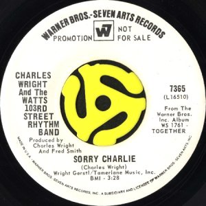画像2: CHARLES WRIGHT AND THE WATTS 103RD STREET RHYTHM BAND / LOVE LAND (45's) (WHITE PROMO) (2)