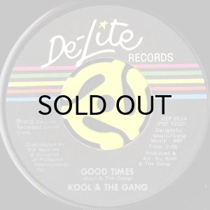画像1: KOOL & THE GANG / GOOD TIMES b/w THE FROG (45's) (1)