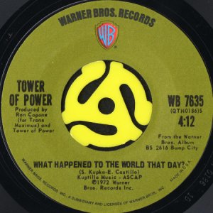 画像2: TOWER OF POWER / DOWN TO THE NIGHTCLUB (45's) (2)