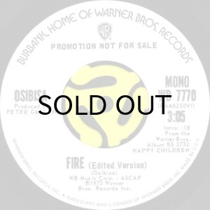 画像1: OSIBISA / FIRE (45's) (WHITE PROMO) (1)