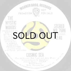 画像2: THE MYSTIC MOODS / COSMIC SEA (45's) (WHITE PROMO) (2)