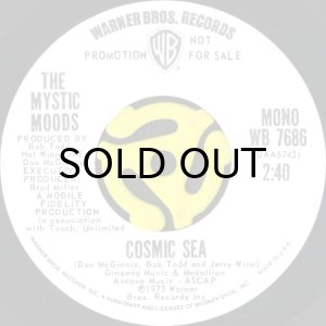 画像1: THE MYSTIC MOODS / COSMIC SEA (45's) (WHITE PROMO) (1)