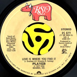 画像2: PLAYER / BABY COME BACK (45's) (2)