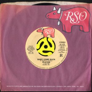 画像3: PLAYER / BABY COME BACK (45's) (3)