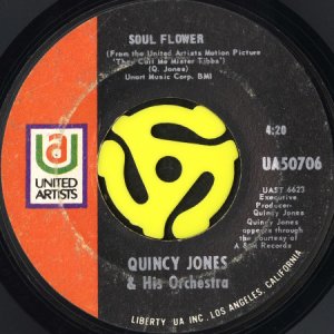 画像2: QUINCY JONES & HIS ORCHESTRA / CALL ME MISTER TIBBS (45's) (2)