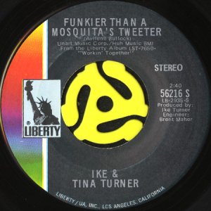 画像1: IKE & TINA TURNER / FUNKIER THAN A MOSQUITA'S TWEETER (45's) (VINYL PRESS) (1)