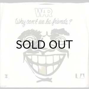 画像1: WAR / WHY CAN'T WE BE FRIENDS? (45's) (PICTURE SLEEVE) (1)