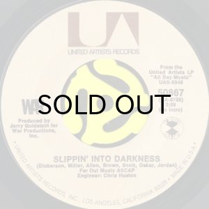 画像1: WAR / SLIPPIN' INTO DARKNESS b/w NAPPY HEAD (45's) (1)