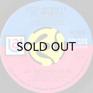 画像1: LITTLE ANTHONY & THE IMPERIALS / LET THE SUNSHINE IN (THE FLESH FAILURES) (45's) (1)
