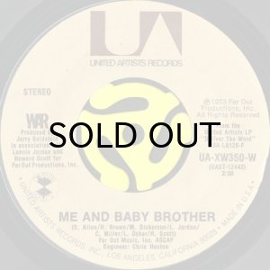画像1: WAR / ME AND BABY BROTHER (45's) (1)
