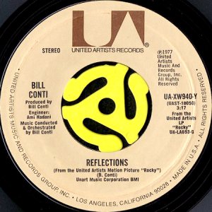 画像1: BILL CONTI / REFLECTIONS (45's) (1)