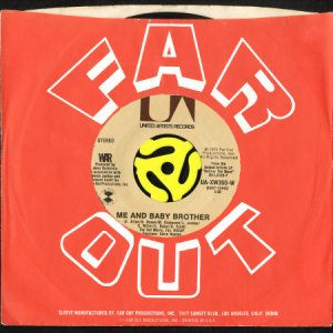 画像3: WAR / ME AND BABY BROTHER (45's) (3)