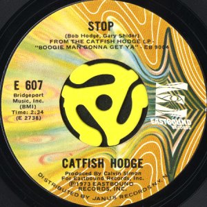 画像1: CATFISH HODGE / STOP (45's) (1)