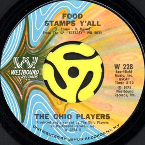 画像2: OHIO PLAYERS / SLEEP TALK b/w FOOD STAMPS Y'ALL (45's) (2)