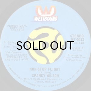 画像1: SPANKY WILSON / NON-STOP FLIGHT (45's) (PROMO) (1)