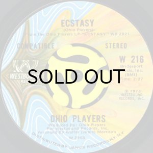 画像1: OHIO PLAYERS / ECSTASY b/w NOT SO SAD AND LONELY (45's) (1)