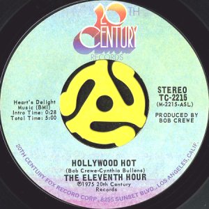 画像1: THE ELEVENTH HOUR / HOLLYWOOD HOT (45's) (1)