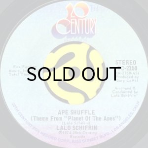 画像1: LALO SCHIFRIN / APE SHUFFLE (THEME FROM "PLANET OF THE APES") (45's) (PROMO) (1)