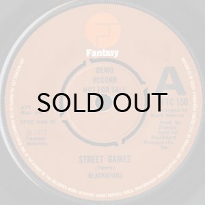 画像1: BLACKBYRDS / STREET GAMES b/w SOFT AND EASY (45's) (1)