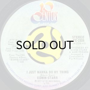 画像1: EDWIN STARR / I JUST WANNA DO MY THING (45's) (1)