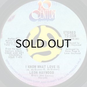 画像2: LEON HAYWOOD / I WANT'A DO SOMETHING FREAKY TO YOU (45's) (2)