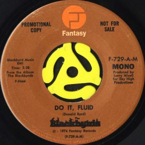 画像1: BLACKBYRDS / DO IT, FLUID (45's) (PROMO) (1)