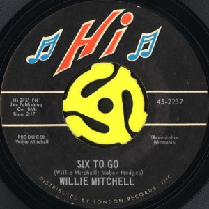 画像2: WILLIE MITCHELL / LAST TANGO IN PARIS (45's) (2)