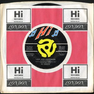 画像3: AL GREEN / LOVE AND HAPPINESS (45's) (3)