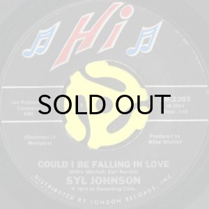 画像1: SYL JOHNSON / COULD I BE FALLING IN LOVE (45's) (1)