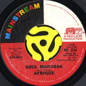 画像1: AFRIQUE / SOUL MAKOSSA (45's) (1)