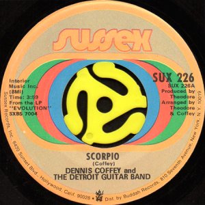 画像1: DENNIS COFFEY & THE DETROIT GUITAR BAND / SCORPIO (45's) (1)