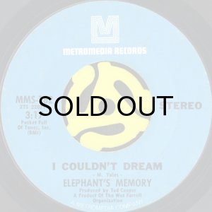 画像2: ELEPHANT'S MEMORY / MONGOOSE (45's) (ALTERNATE TAKE) (2)