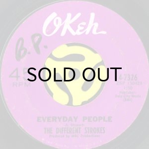 画像1: THE DIFFERENT STROKES / EVERYDAY PEOPLE b/w SING A SIMPLE SONG (45's) (1)