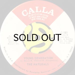 画像2: THE NATURALS / I CAN'T SHARE YOU b/w YOUNG GENERATION (45's) (2)