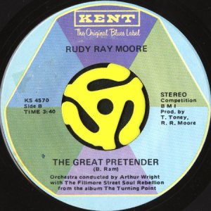 画像2: RUDY RAY MOORE / THE TURNING POINT (45's) (2)