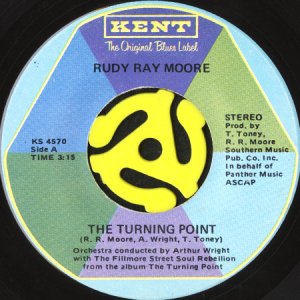 画像1: RUDY RAY MOORE / THE TURNING POINT (45's) (1)
