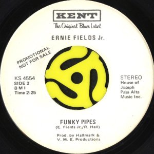 画像2: ERNIE FIELDS JR. / WATCH YOUR STEP b/w FUNKY PIPES (45's) (WHITE PROMO) (2)