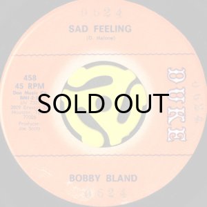 画像1: BOBBY BLAND / SAD FEELING (45's) (1)