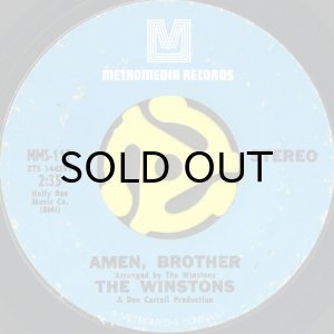 画像1: THE WINSTONS / AMEN, BROTHER (45's) (1)