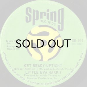画像1: LITTLE EVA HARRIS / GET READY - UPTIGHT b/w MR. EVERYTHING (45's) (1)