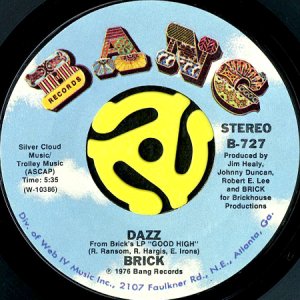 画像1: BRICK / DAZZ b/w SOUTHERN SUNSET (45's) (1)