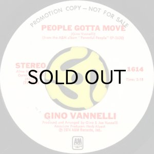 画像2: GINO VANNELLI / PEOPLE GOTTA MOVE (45's) (WHITE PROMO) (2)