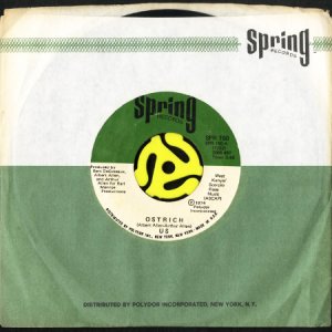 画像3: US / OSTRICH b/w EXCUSE ME (45's) (3)