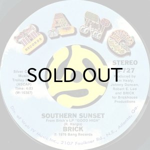 画像2: BRICK / DAZZ b/w SOUTHERN SUNSET (45's) (2)