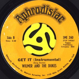画像2: WILMER ALEXANDER, JR. AND THE DUKES / GIVE ME ONE MORE CHANCE b/w GET IT (45's) (2)